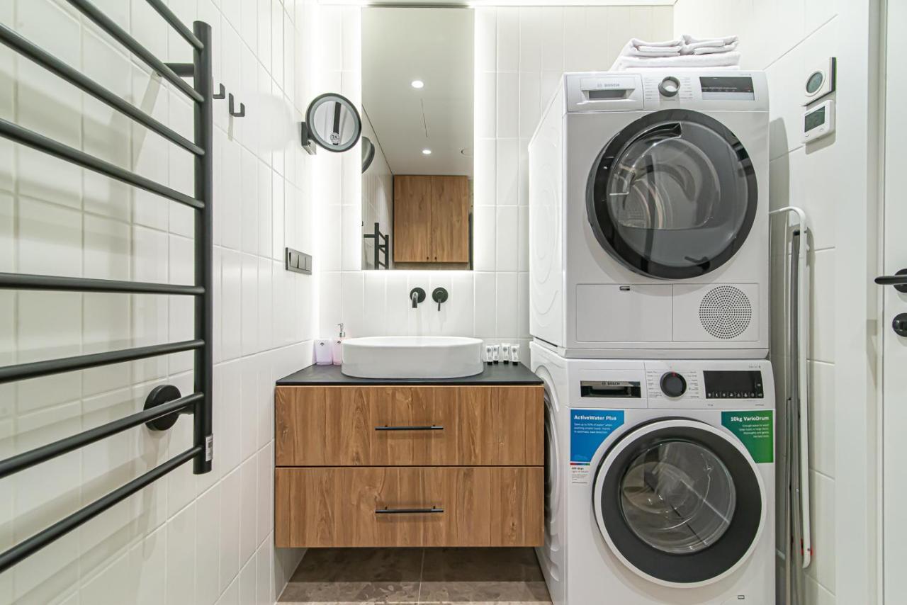 Íbúð #stayhere - New & Stylish Minimalistic 1bdr Center